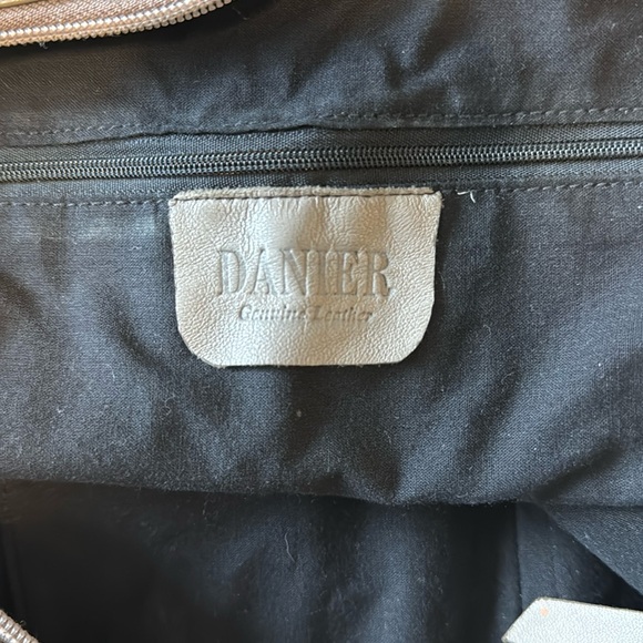 Danier Grey Leather Hobo Bag - Picture 5 of 11
